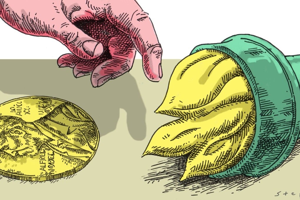 Perhaps this unusual spotlight will finally enable the city’s students to examine their “struggle” and channel their energies into securing democracy as well as protecting Hong Kong’s institutions. Illustration: Craig Stephens