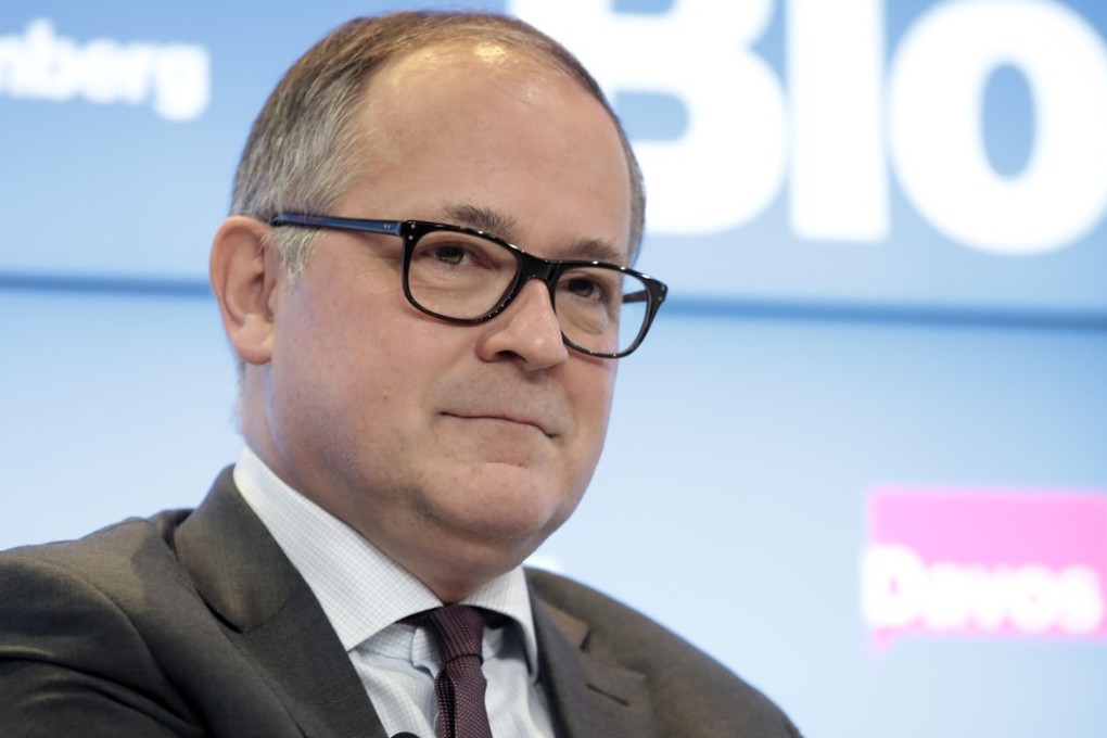 Benoit Coeure, executive board member of the European Central Bank (seen on Friday at the World Economic Forum in Davos) has demanded that G20 nations look into regulating bitcoin. Photo: Bloomberg