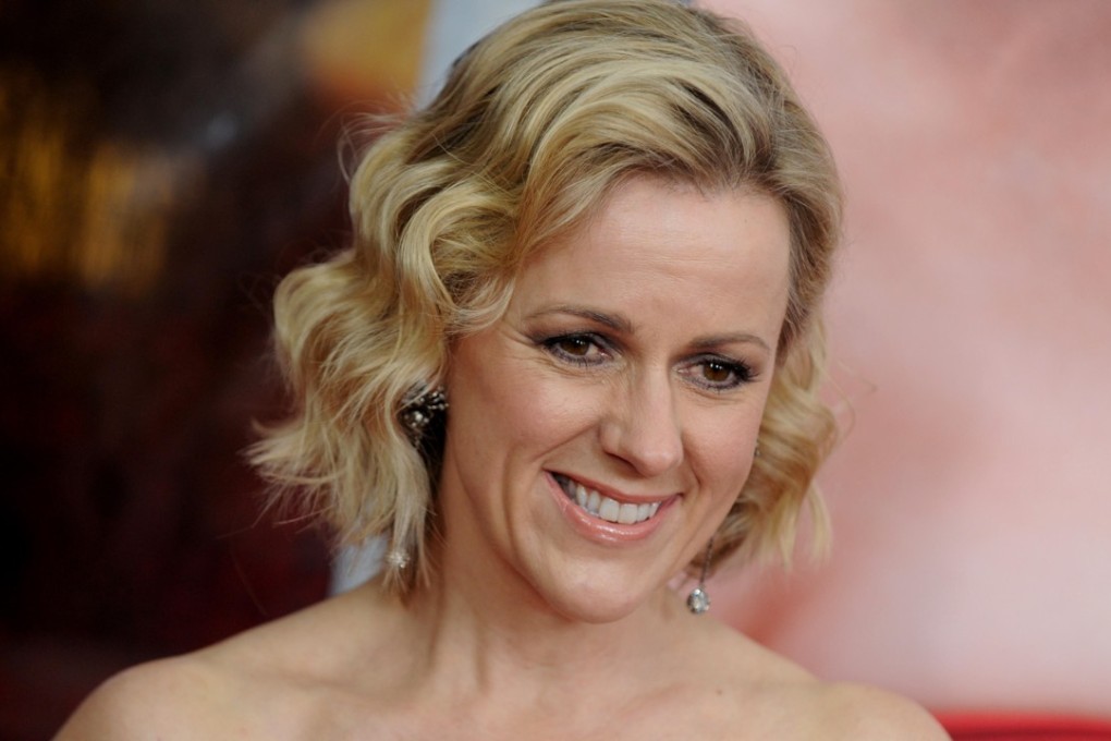 Former Hong Kong journalist Jojo Moyes at the Me Before You world premiere in New York, in 2016. Picture: Alamy