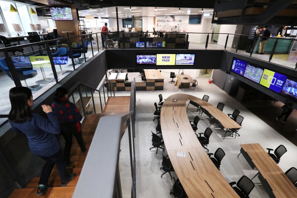 The South China Morning Post’s new headquarters at Times Square in Causeway Bay. Photo: Felix Wong
