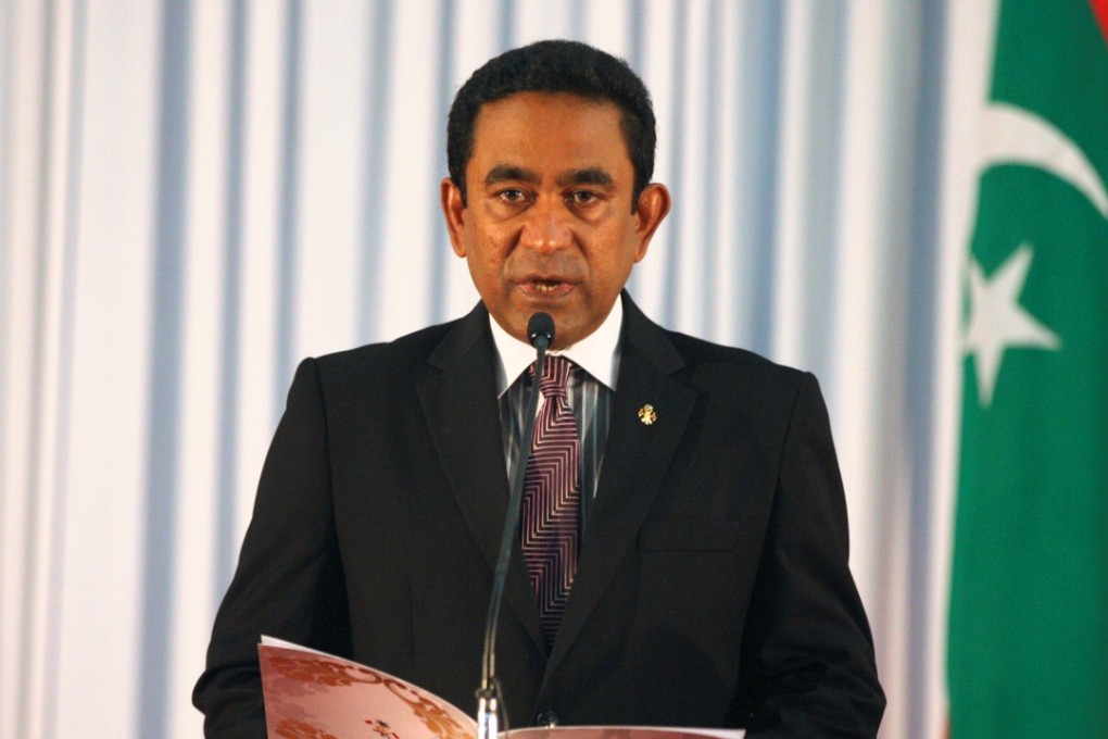 President Abdulla Yameen. Photo: Reuters