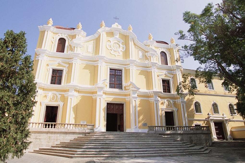 St Joseph’s Seminary and Church in Macau. The seminary was built in 1728, with the church following in 1758. Photo: Macau Government Tourist Office