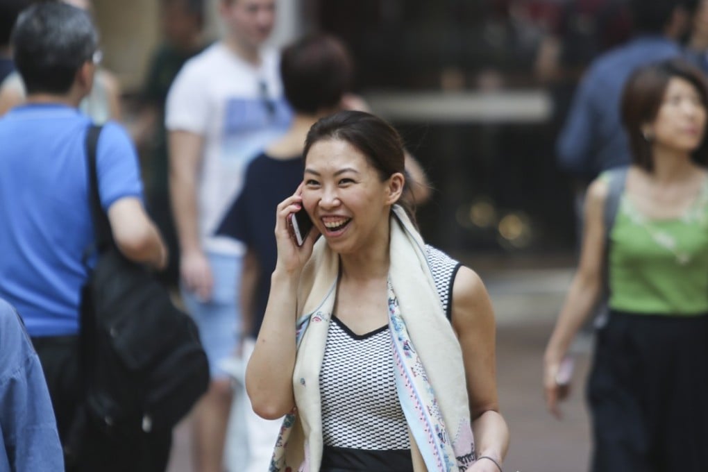 Hong Kong had 18.2 million mobile subscribers in a population of about 7.3 million as of last September, or over two mobile devices per person. Photo: Sam Tsang