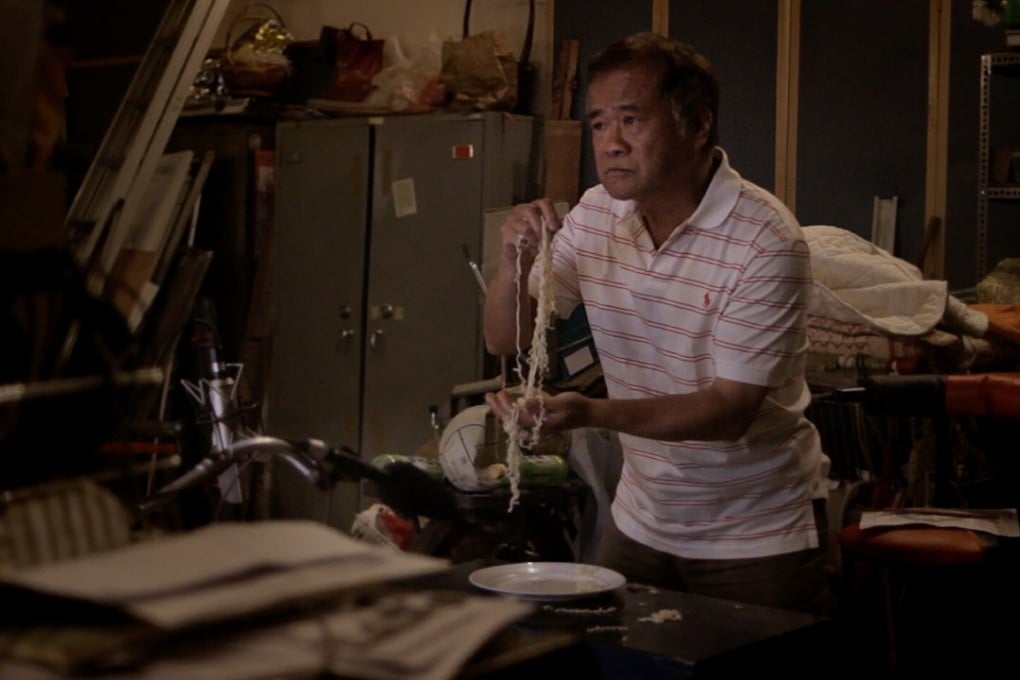 Taiwanese foley artist Hu Ding-yi in a still from A Foley Artist (category: IIA, Mandarin), directed by Wang Wan-jo.