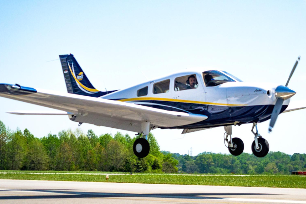 Piper Aircraft's Archer model that is commonly used to train new pilots. Photo: Piper Aircraft