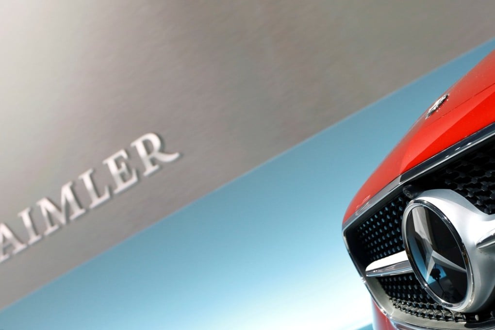 The Chinese carmaker Geely has spent US$3 billion to buy a 3 per cent stake in Mercedes-Benz parent Daimler. Photo: Reuters