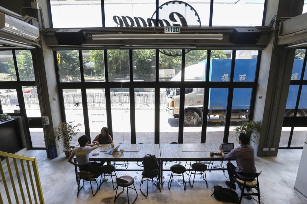 A The Garage Society space in Sai Ying Pun. Photo: Dickson Lee