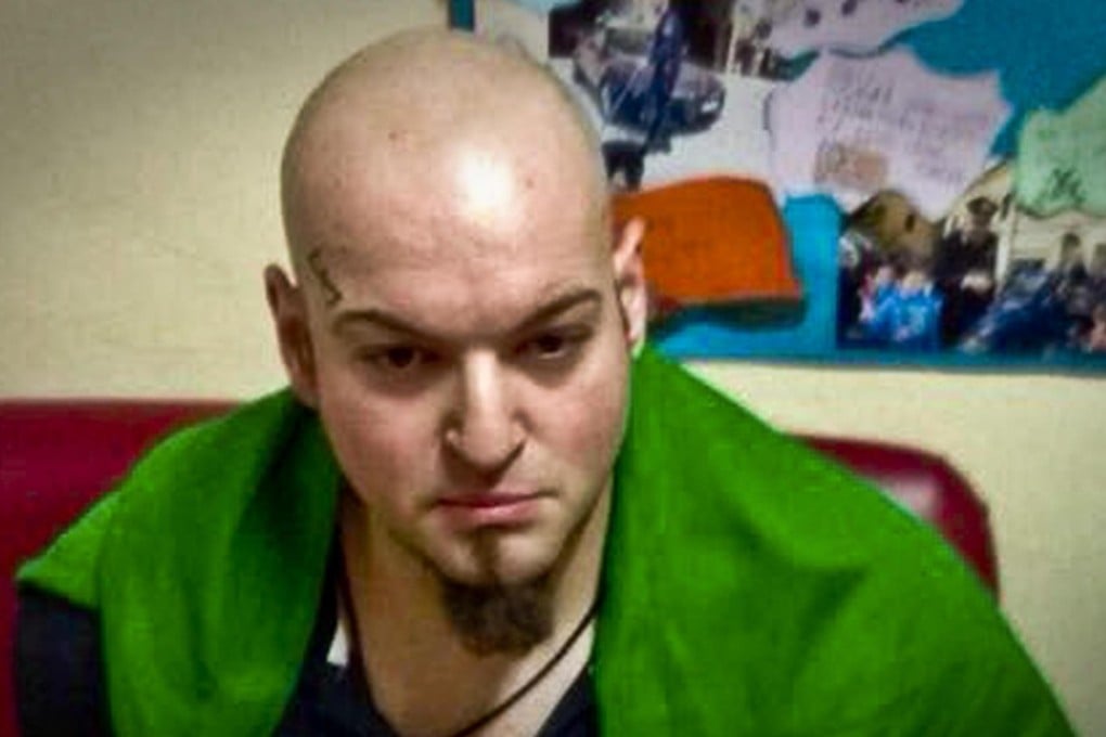 Luca Traini, who is accused of shooting black migrants in Macerata, Italy. Photo: AP