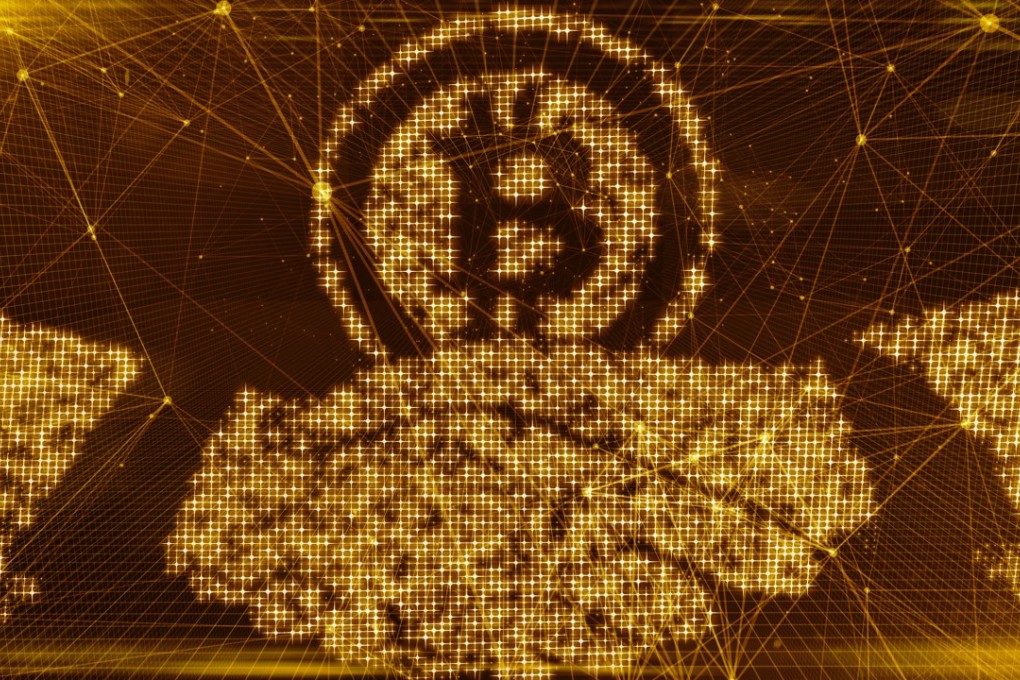 The bitcoin secure global financial network cryptocurrency blockchain encryption in 2017. Canada’s first blockchain ETF is being launched despite volatility in the digital currency space. Photo: Shutterstock