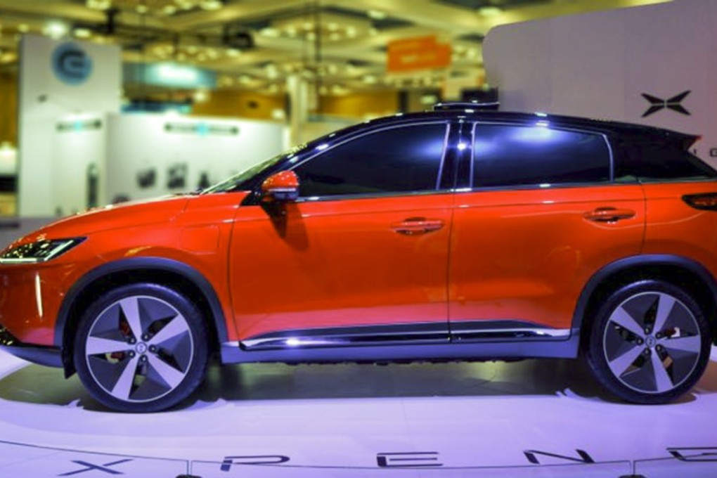 Xiaopeng Motor unveiled its first production car at CES trade show in Las Vegas last month. Photo: Handout