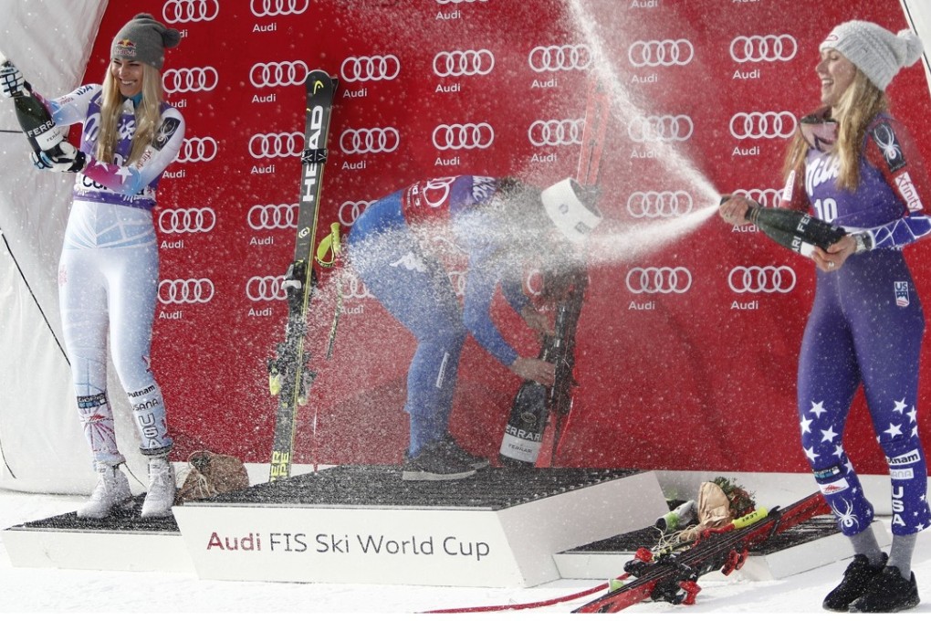 Who will be the biggest star to emerge in Pyeongchang? Will it be United States alpine skier Lindsey Vonn (L) or perhaps fellow American Mikaela Shiffrin (R)? Photo: AP