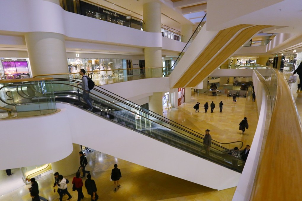 The Pacific Place shopping centre in Admiralty. The mall is one of Swire Properties’ landmark projects. Photo: Edmond So