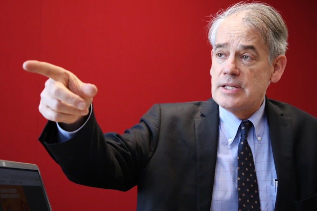 Sean Kidney, CEO of Climate Bonds Initiative, sees the possibility of China becoming the world’s top issuer of green bonds again this year. Photo: Edward Wong