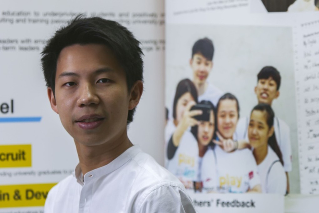 Arnold Chan set up his NGO in 2014. Photo: Xiaomei Chen