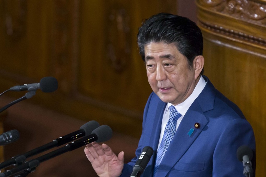 Shinzo Abe, Japan’s prime minister. Photo: Bloomberg