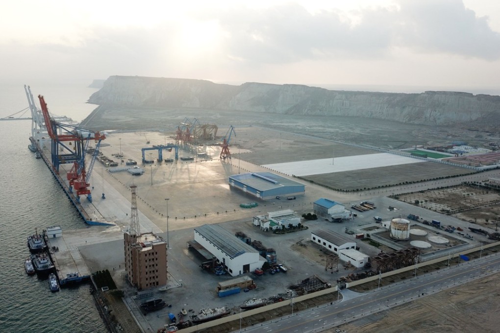 Gwadar port in southwest Pakistan is near the Makran Trench, the meeting point for two tectonic plates. Photo: Xinhua