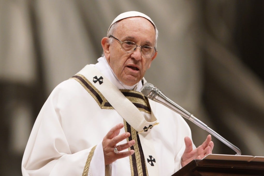 Pope Francis celebrates mass with members of different religious orders in St Peter’s Basilica, at the Vatican on February 2. Photo: AP