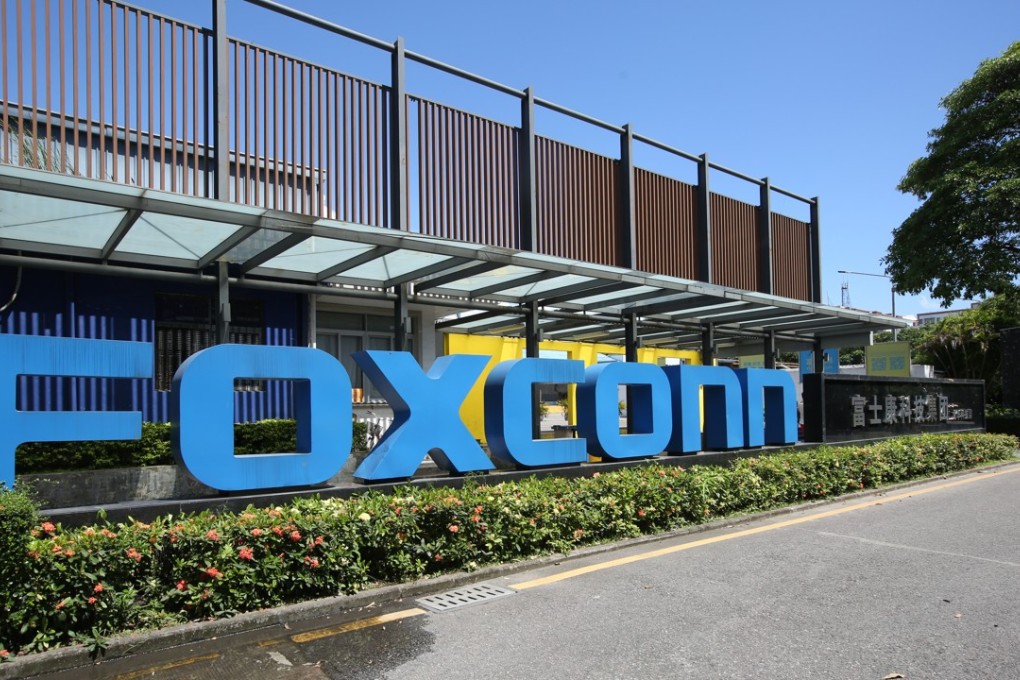 Workers at Foxconn factory campus in Longhua town, Shenzhen. Photo: SCMP