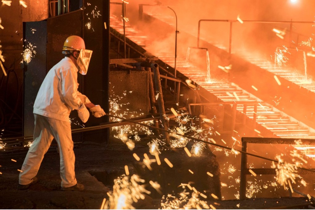 Steel was the first sector targeted in China’s structural supply-side reform. Photo: Reuters
