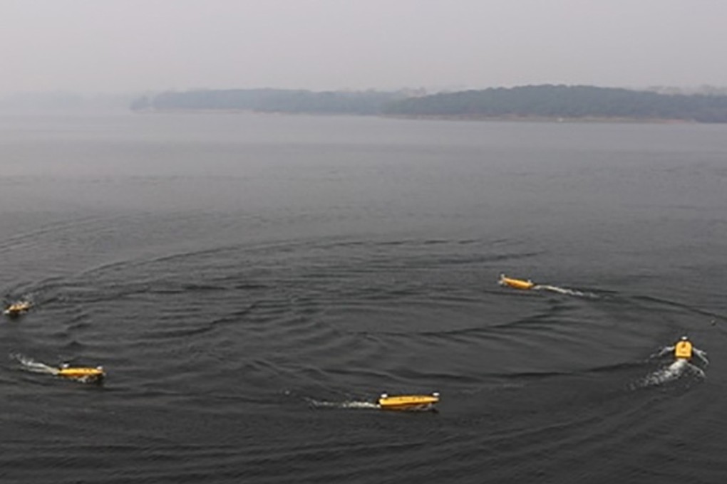 Unmanned vessels can be used in both peacetime and war, for surveillance and to tackle dangerous situations without putting personnel at risk. Photo: Handout