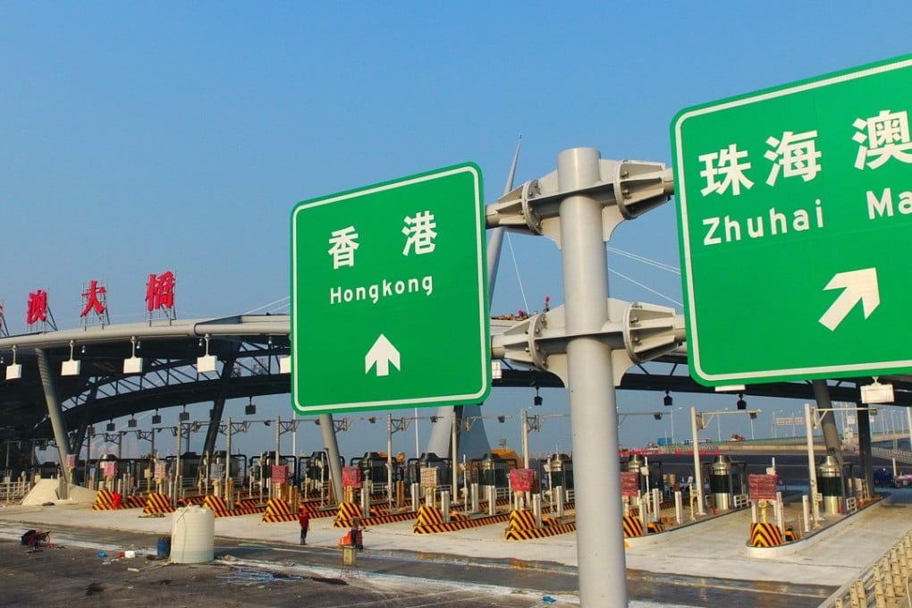 Work on the bridge is almost complete but an opening date has not yet been announced. Photo: Xinhua