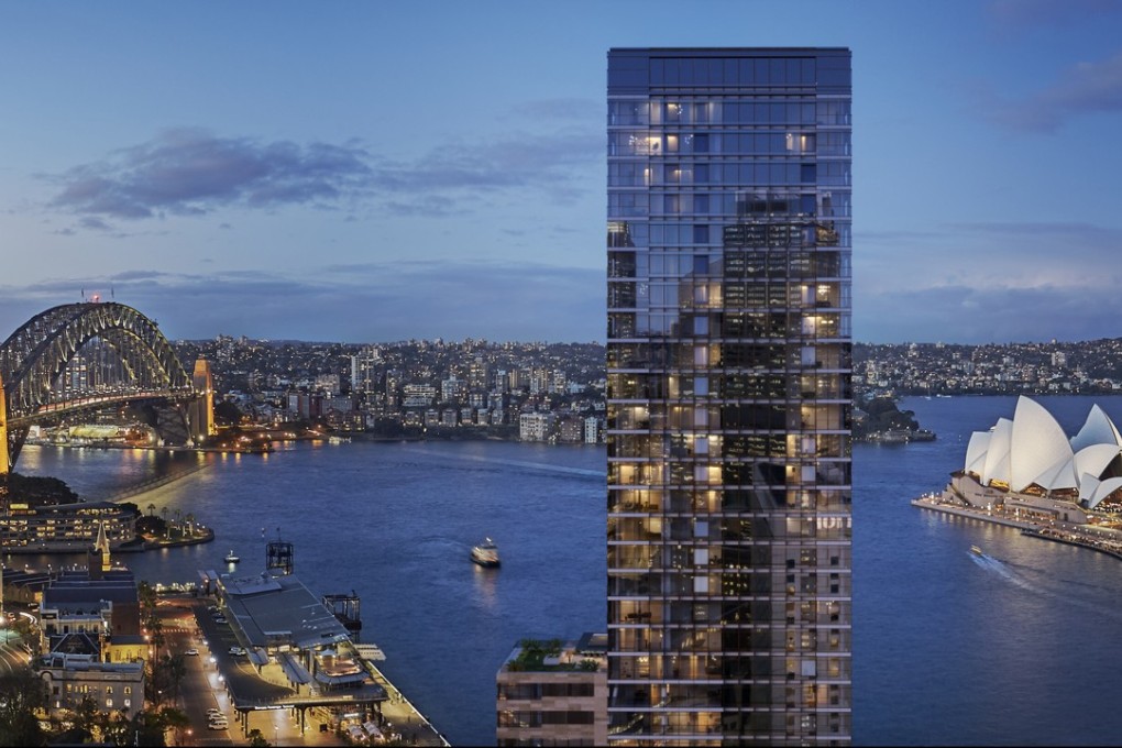 An artist’s impression of the One Circular Quay development in Sydney, which was sold by Wanda recently. Photo: Handout
