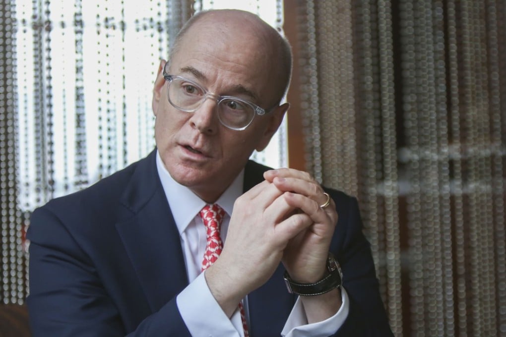 Chris Fischer Hirs, group CEO of Allianz Global Corporate & Specialty SE, sees increasing demand for insurance to cover the legal aspects of IPOs in Hong Kong as new listing rules attract more companies to the city’s bourse. Photo: Xiaomei Chen