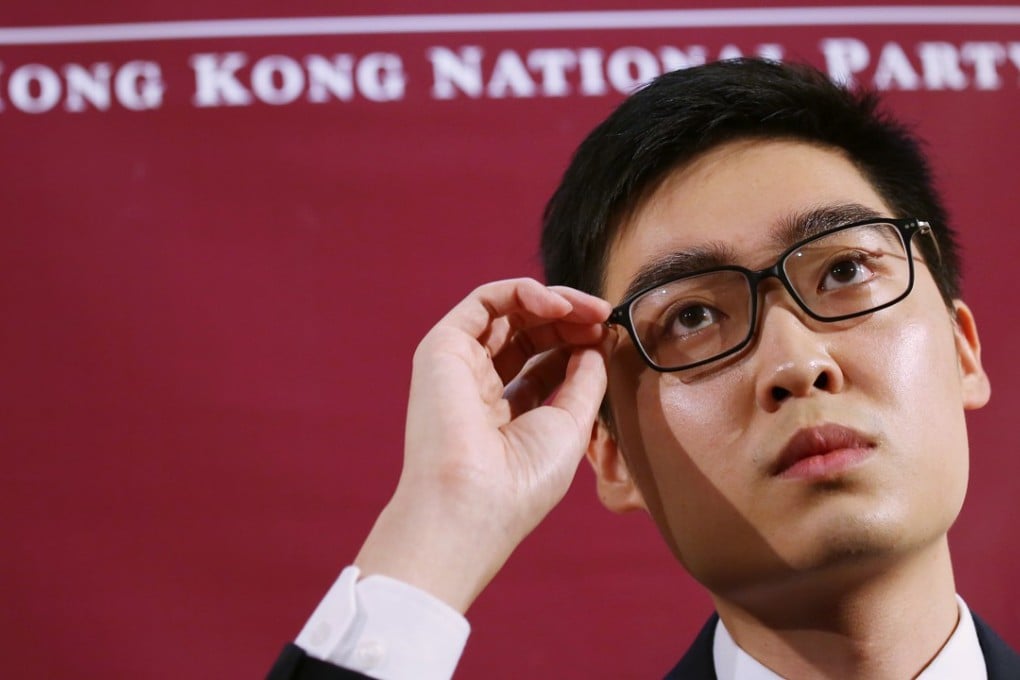 Andy Chan, convenor of the Hong Kong National Party, lost his case. Photo: Nora Tam