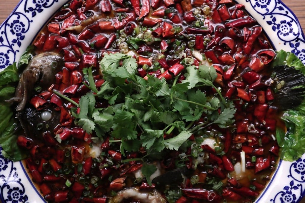 Sichuan water-cooked grouper at Sichuan Delicacy in Causeway Bay. Photo: Jonathan Wong