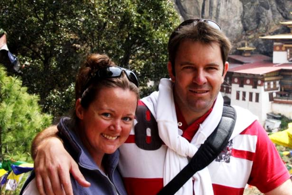 Quintessentially executive chairman Emma Sherrard Matthews trekking through Bhutan in the Himalayas. Photos: Handouts