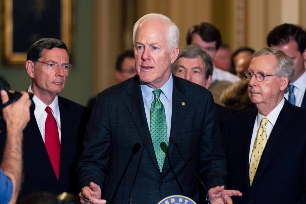 US Senator John Cornyn, a senior Republican, urged lawmakers to enact a bill he co-wrote that would increase scrutiny of Chinese investment in the US. Photo: Handout