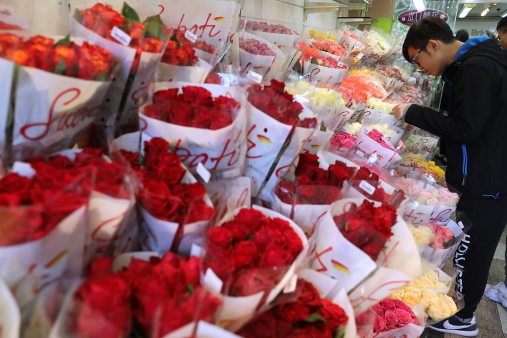 The flower market in Prince Edward in Kowloon on Tuesday. Photo: Sam Tsang