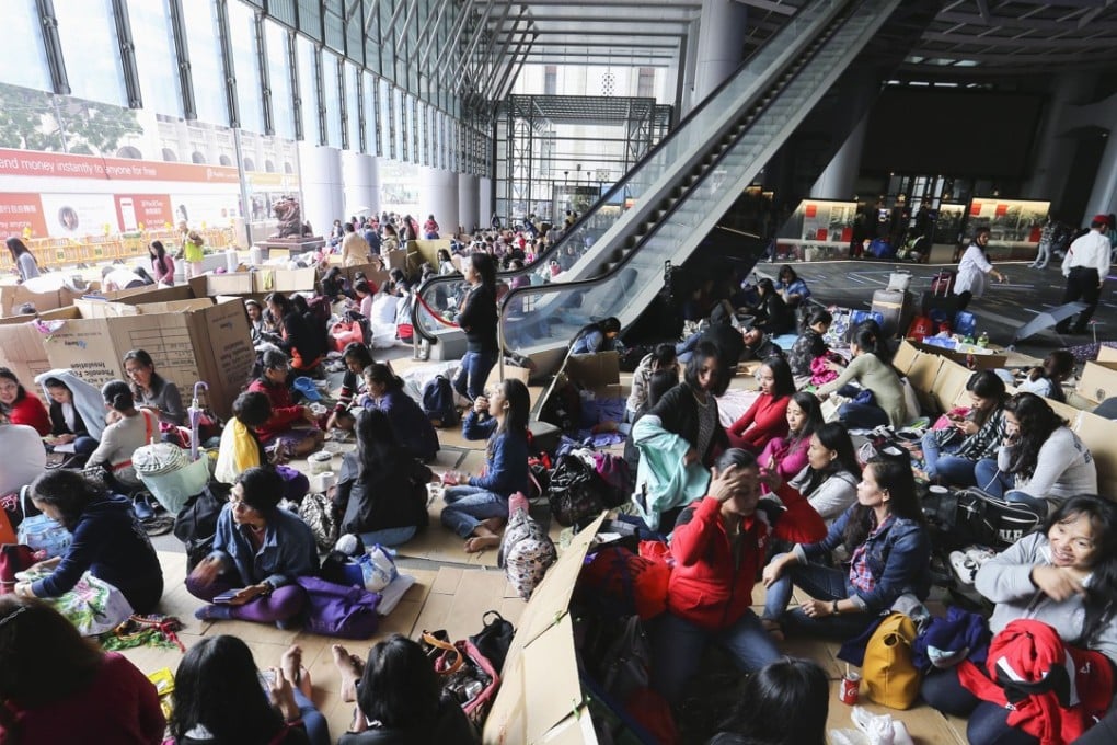 There are over 370,000 foreign domestic workers in Hong Kong. Photo: Dickson Lee