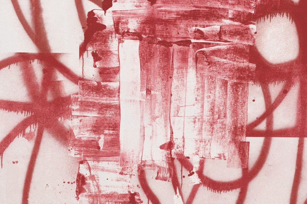 Detail from Christopher Wool’s painting Untitled (2001). Photo: Christopher Wool and Luhring Augustine