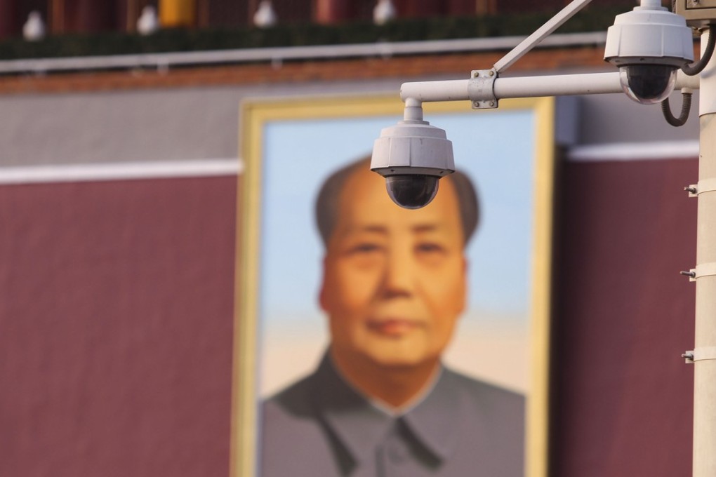 Surveillance cameras in Beijing. China is thought to deploy about 172 million such cameras and accounts for 43 per cent of a global US$47 billion business. Photo: Simon Song