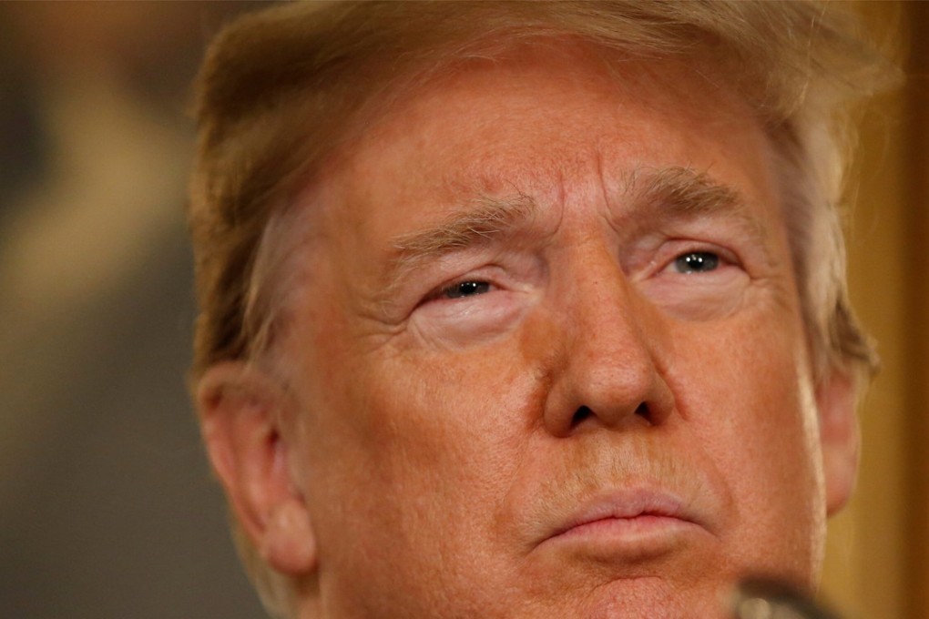 U.S. President Donald Trump speaks about the mass shooting at a Florida high school in a national address from the White House in Washington. Photo: Reuters