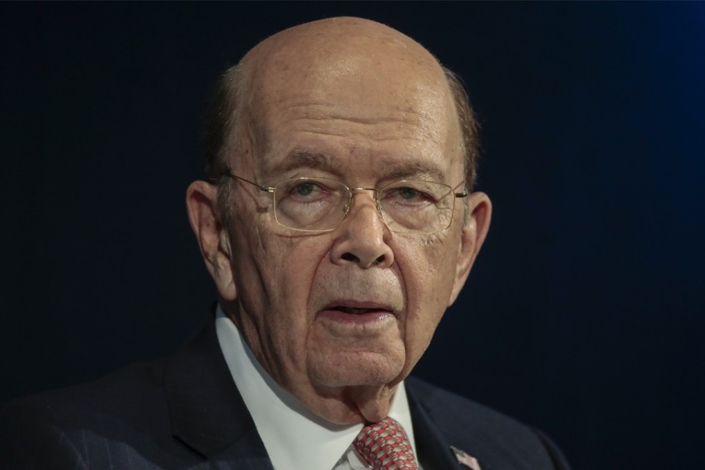 Wilbur Ross, US commerce secretary, speaks during a panel session on day two of the World Economic Forum (WEF) in Davos, Switzerland, on January 24. Ross has recommended trade options – including 24 per cent tariffs on steel and aluminium – to US President Donald Trump o deal with Chinese manufacturing. File photo: Bloomberg
