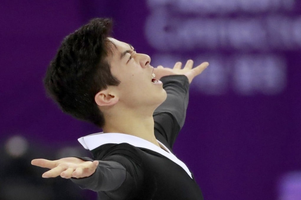 Nathan Chen performed well in the long programme but it wasn’t enough to make up for his short-programme disaster at the Winter Olympics. Photo: EPA