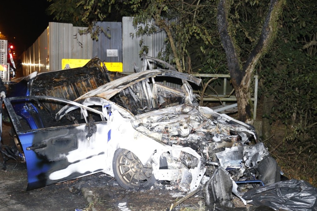The accident took place near Bride's Pool in Tai Mei Tuk, Tai Po. Photo: Handout