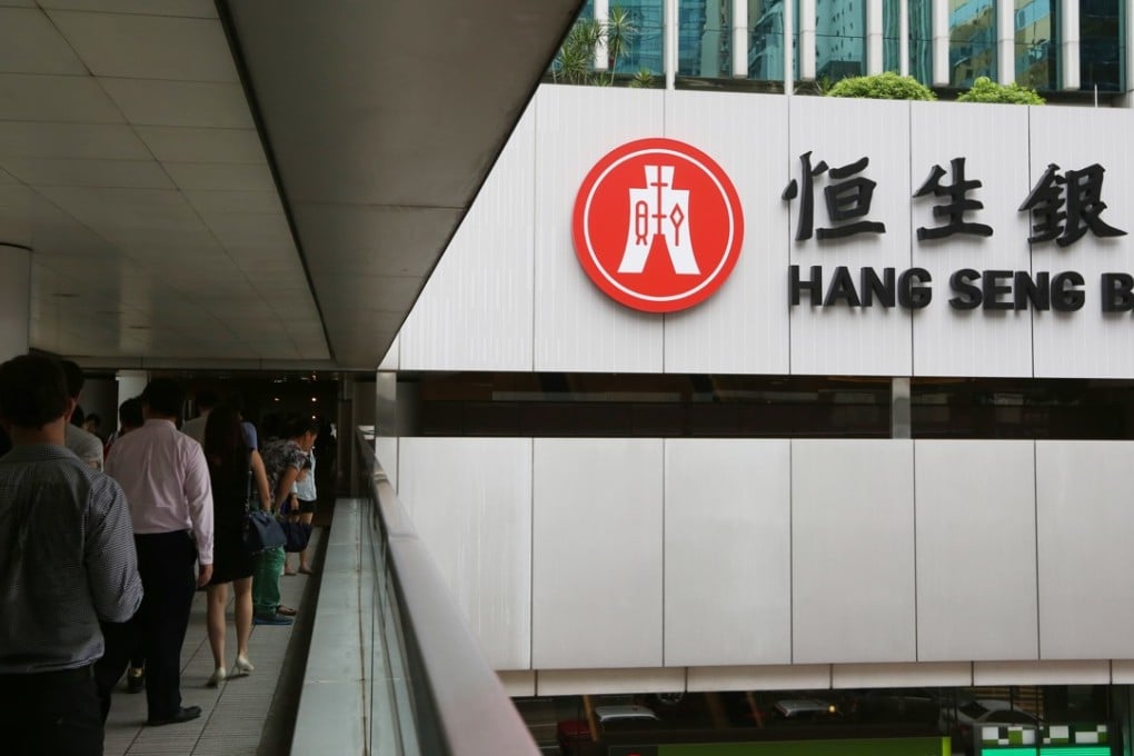 The Hang Seng Bank headquarters in Central. Photo: Nora Tam