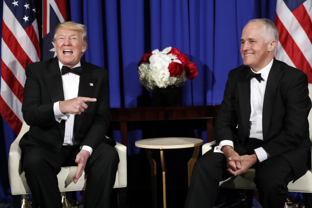The project was on the agenda for Australian Prime Minister Malcolm Turnbull’s talks with US President Donald Trump this week. File photo: AP