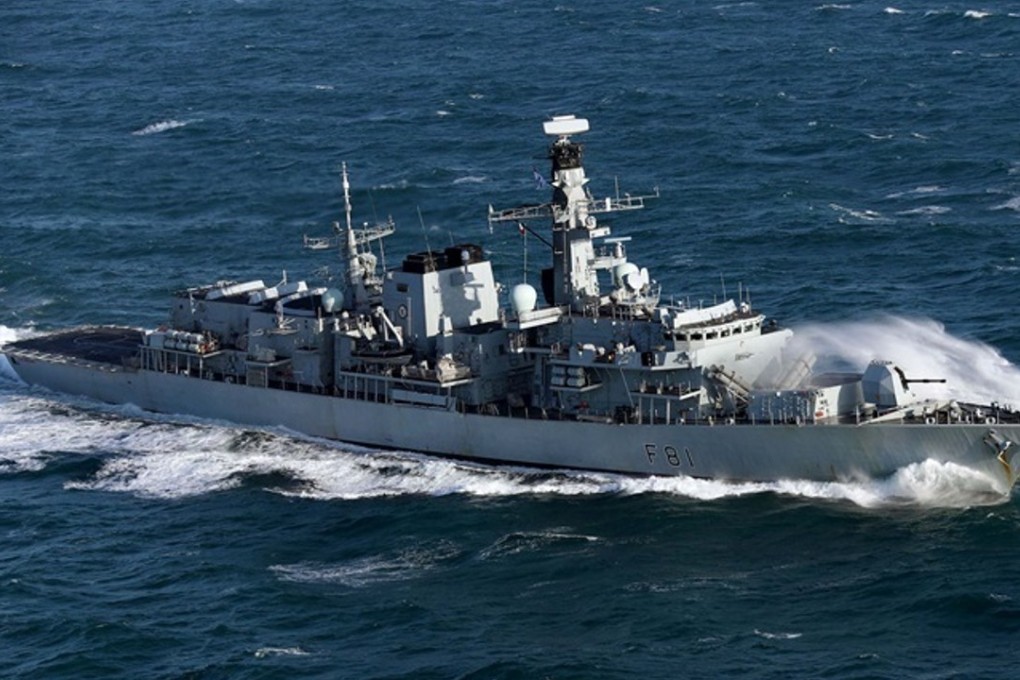 A file picture of HMS Sutherland, a British submarine-hunting frigate. Photo: Handout