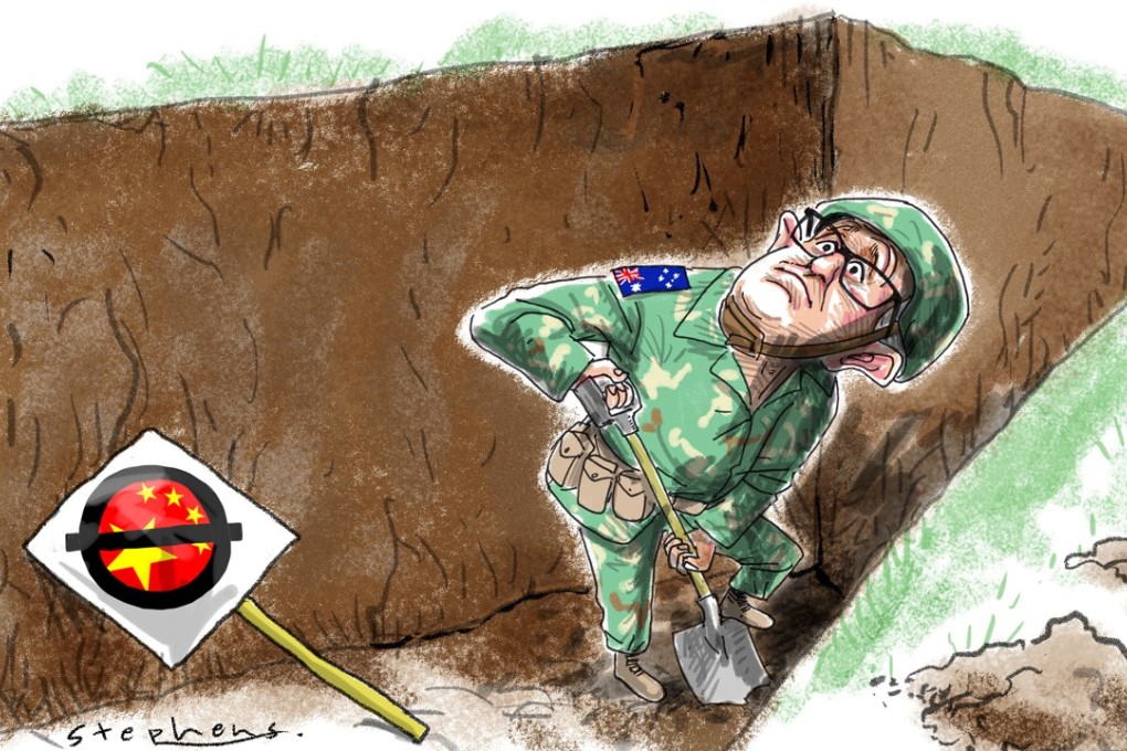 Many Australians would like a return to a national-interest-based policy of engagement with China. Is Malcolm Turnbull happy with the impression Australia is the only US ally enlisted for a cold war? Illustration: Craig Stephens