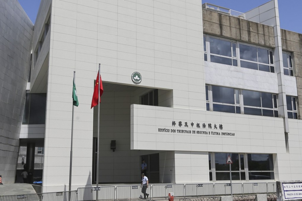 The Court of Final Appeal in Macau. Photo: Dickson Lee