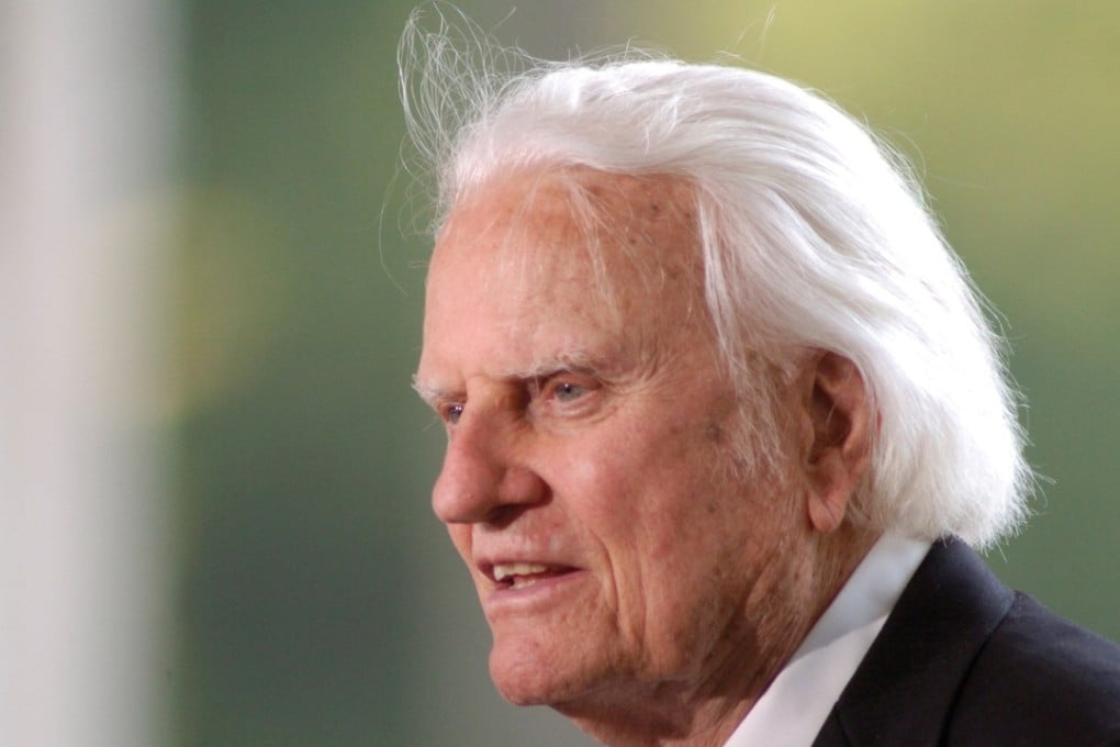 US evangelist Billy Graham, who counselled presidents and preached to millions across the world from his native North Carolina to communist North Korea during his 70 years on the pulpit, died on Wednesday at the age of 99. Photo: Reuters