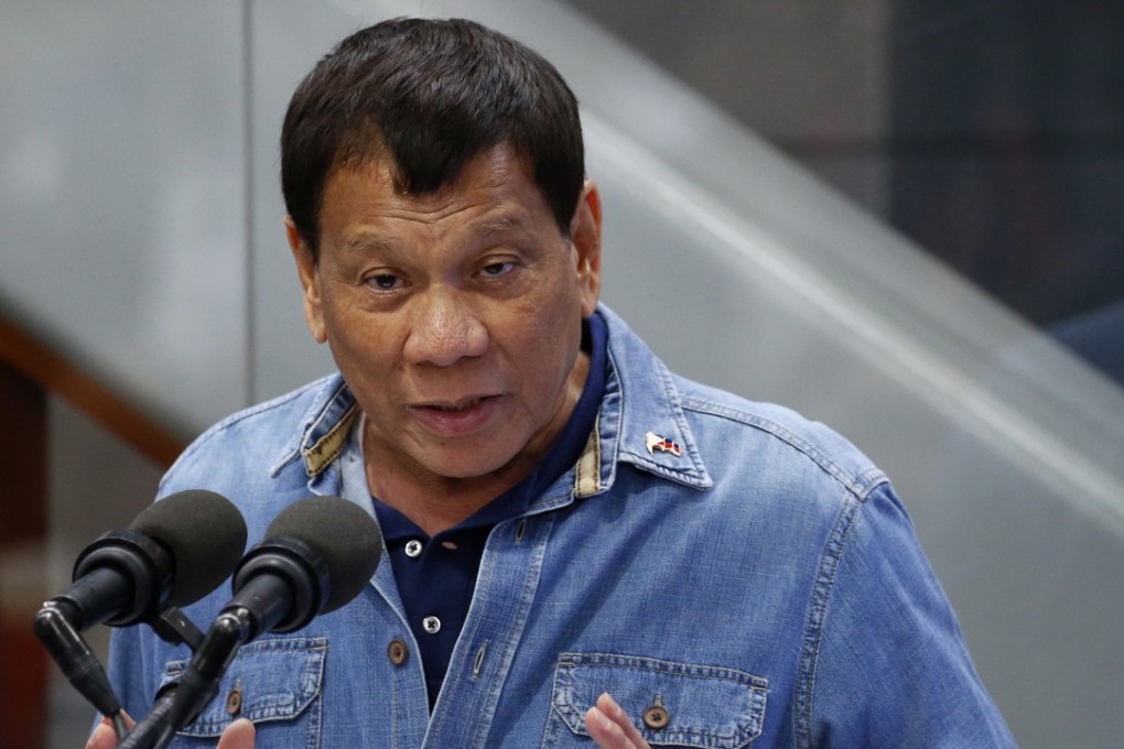 Philippine President Rodrigo Duterte said Manila was “veering towards China” but the proposal did not mean cutting ties with the US. Photo: AP