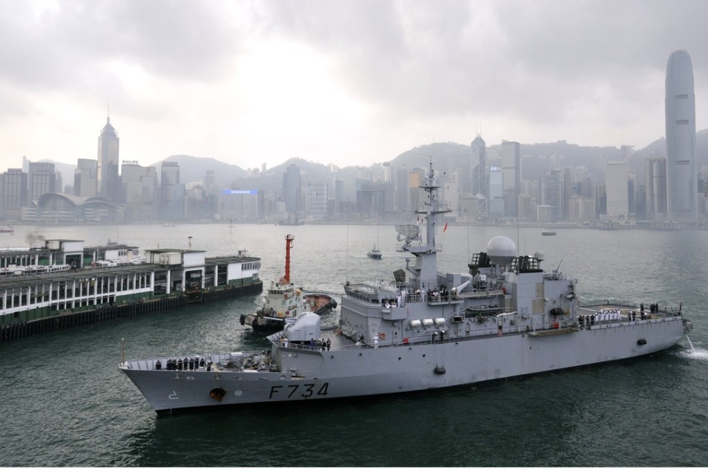 The Vendémiaire’s first visit to Hong Kong was in 2011. Photo: Consul general of France in Hong Kong