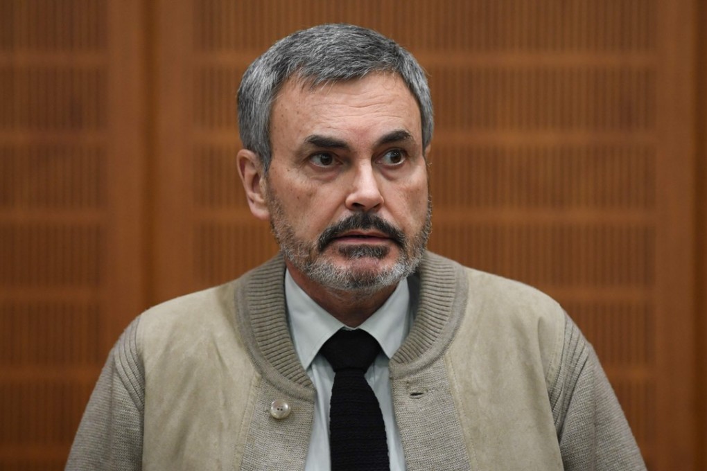 Swedish defendant John Ausonius, also know as ‘laser man’ (seen on Wednesday) has been jailed for life for shooting dead a Jewish woman in 1992. His nickname comes from the laser-scoped rifle used to attack his victims. Photo: AFP