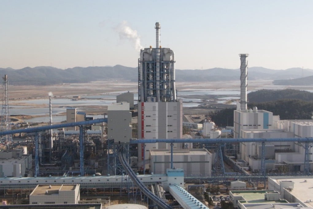 Korea Western Power’s Taean thermal power complex, which is being transformed into a renewable multi-purpose power-generating facility.
