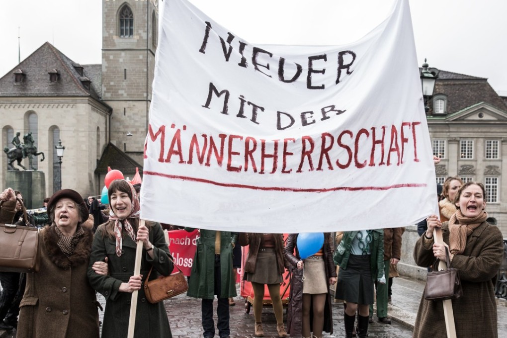 A still from The Divine Order.